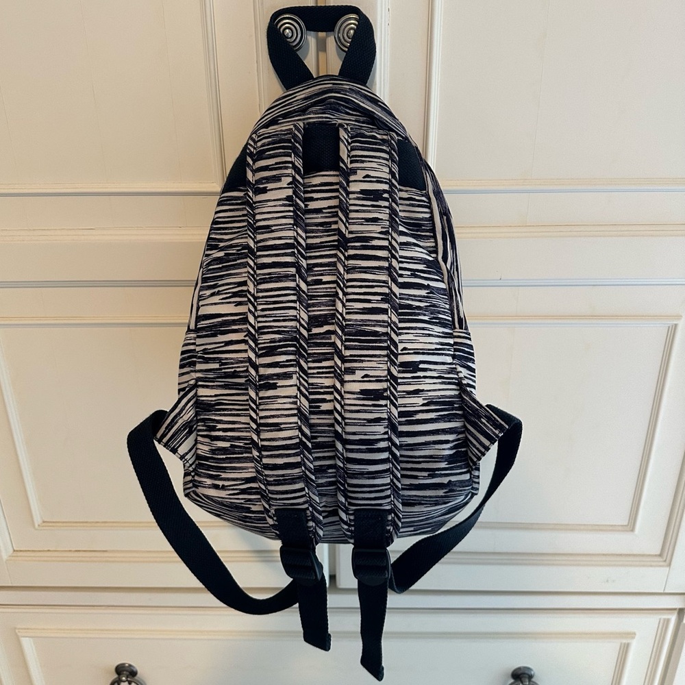 Kipling Scribble Lines Blue Challenger Backpack - image 7